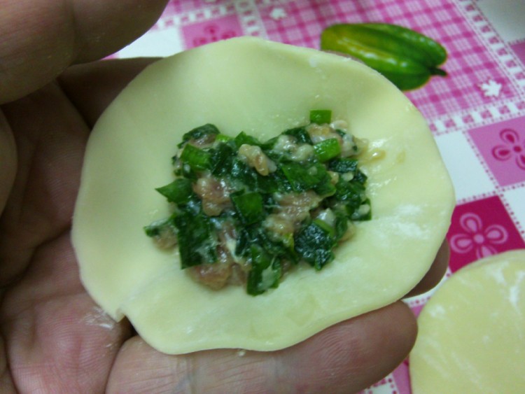 韭菜馅饺子步骤12