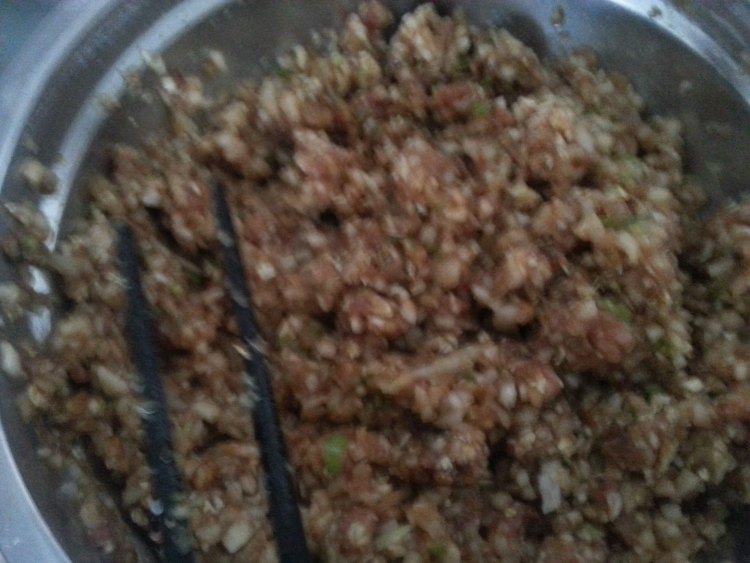 白菜馅水饺步骤6