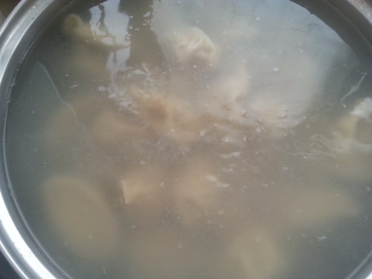 白菜馅水饺步骤10
