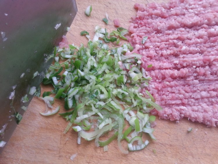 白菜馅水饺步骤5