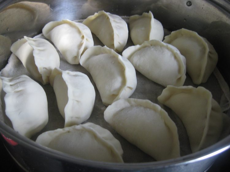 萝卜粉条大蒸饺步骤12