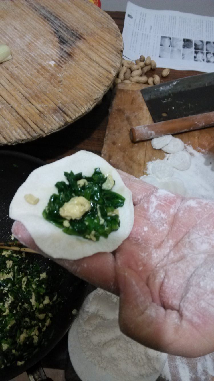 鸡蛋菠菜馅饺子步骤6