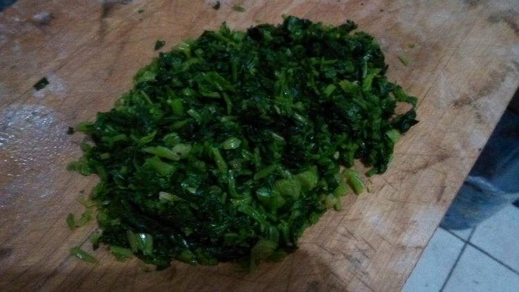 鸡蛋菠菜馅饺子步骤3