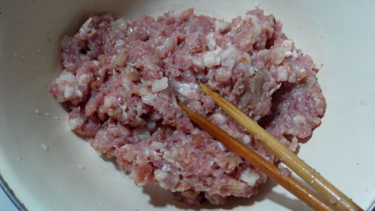 荠菜水饺步骤3