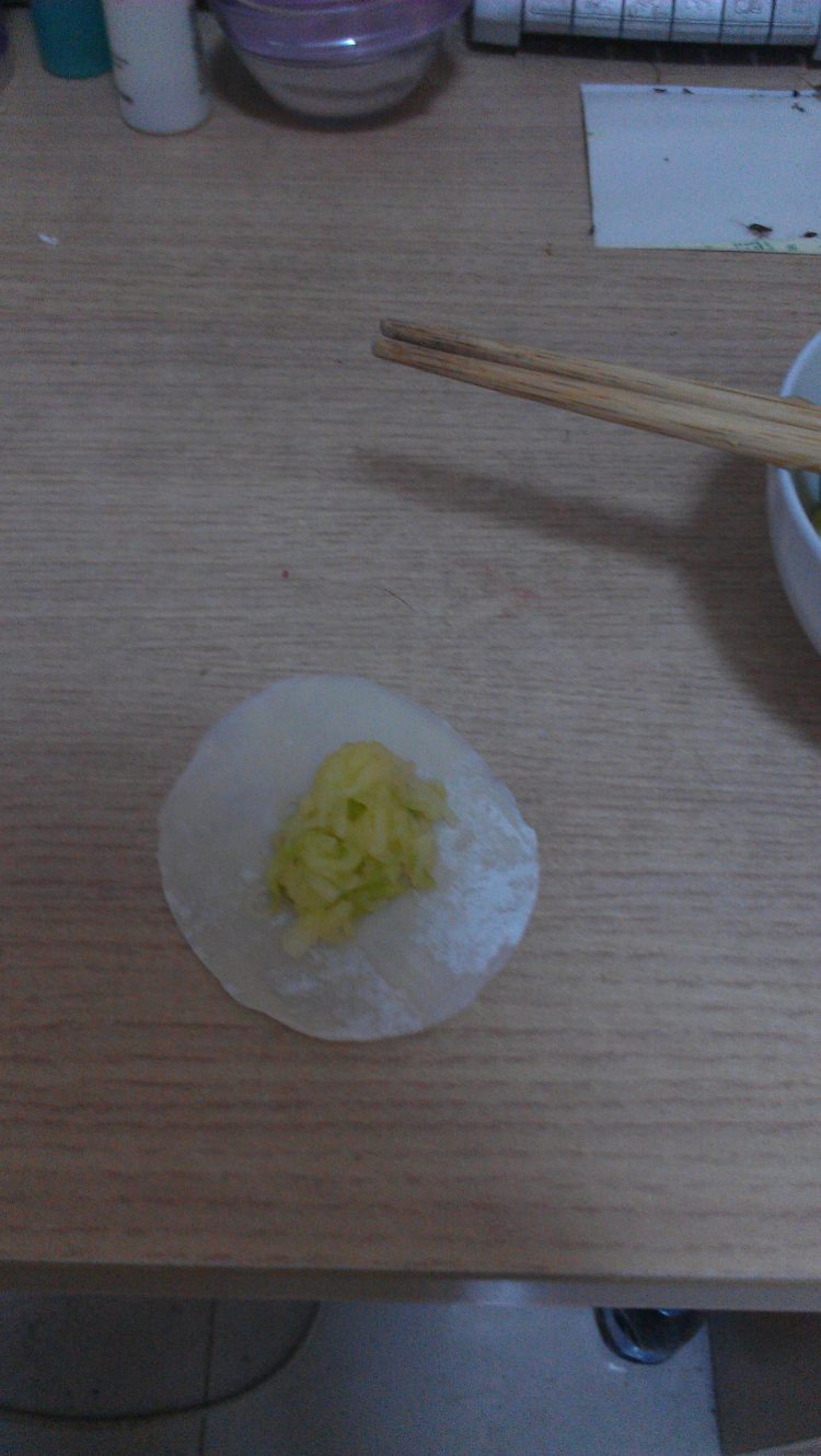 白菜肉丁饺子步骤12
