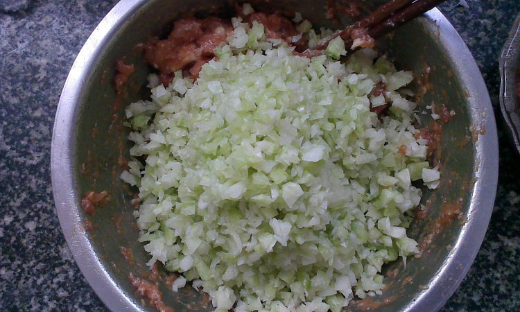 萝卜猪肉水饺步骤5