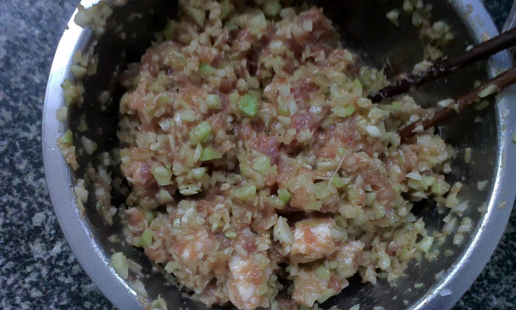 萝卜猪肉水饺步骤6