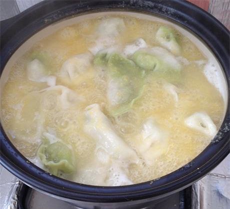 饺子粥步骤6