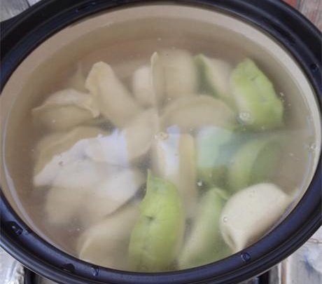 饺子粥步骤3