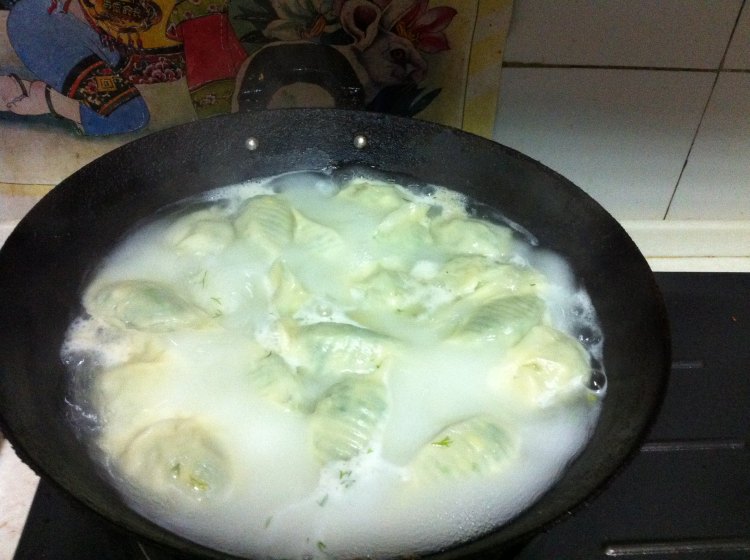 茴香鸡蛋饺子步骤9