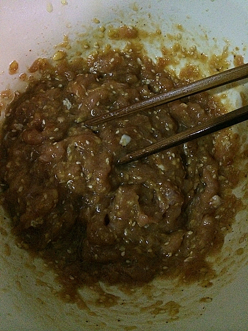 香菇卷心菜水饺步骤6