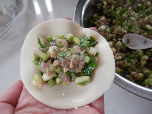 芹菜玉米饺子步骤6