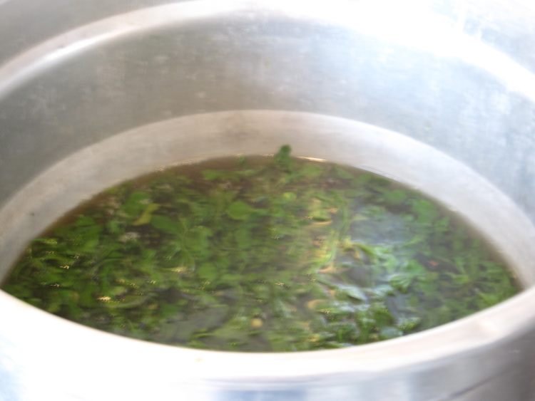 秋荠菜猪肉水饺步骤2