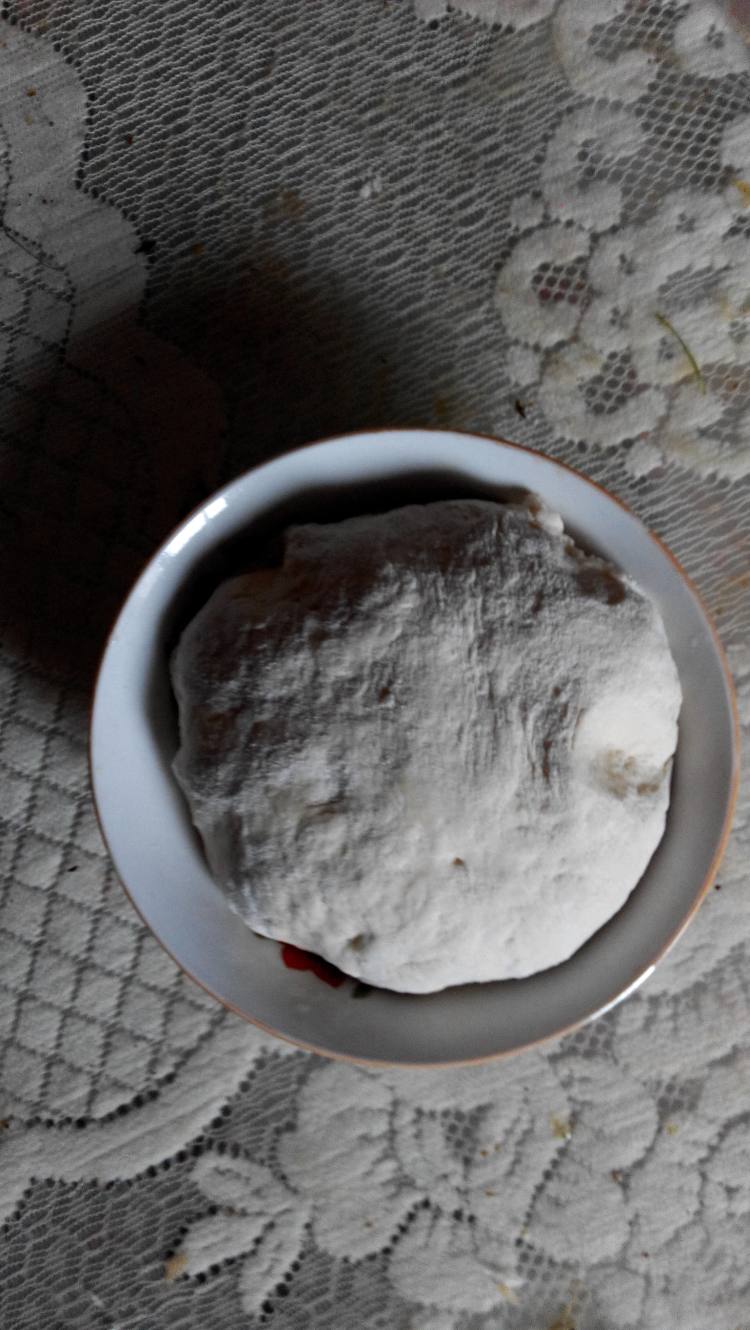 荠菜鸡蛋虾皮水饺步骤1