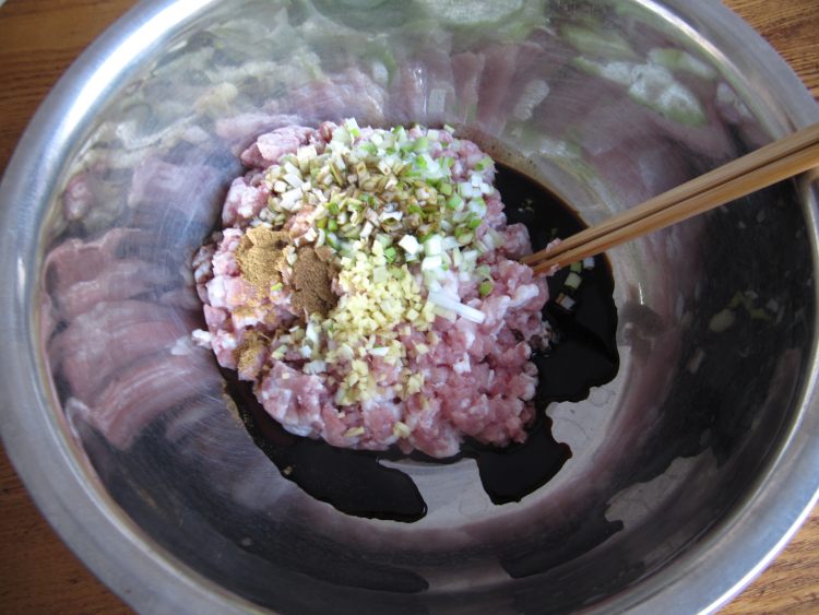 茴香猪肉水饺步骤4