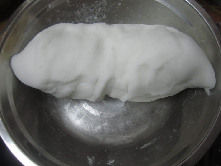 香菜鲜肉水晶饺步骤3