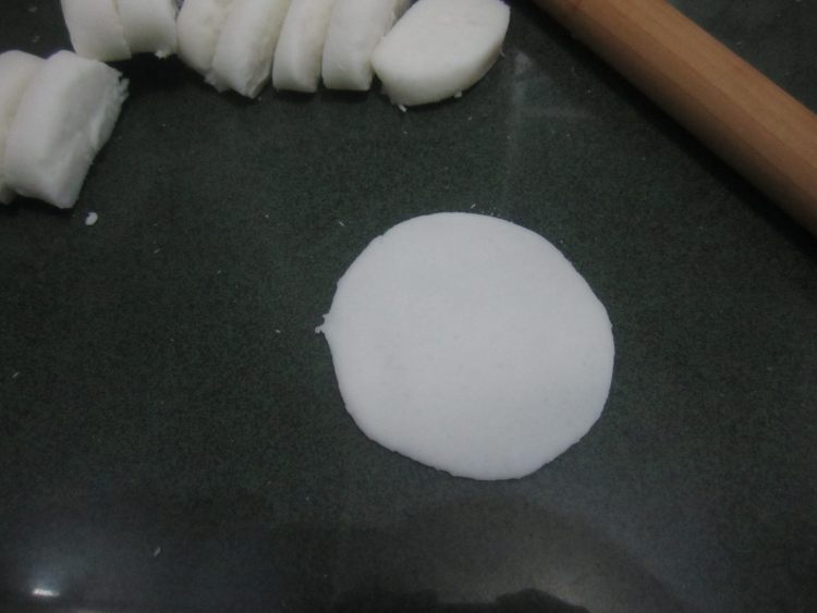 香菜鲜肉水晶饺步骤8