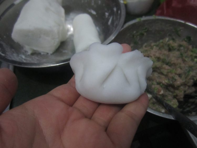 香菜鲜肉水晶饺步骤10