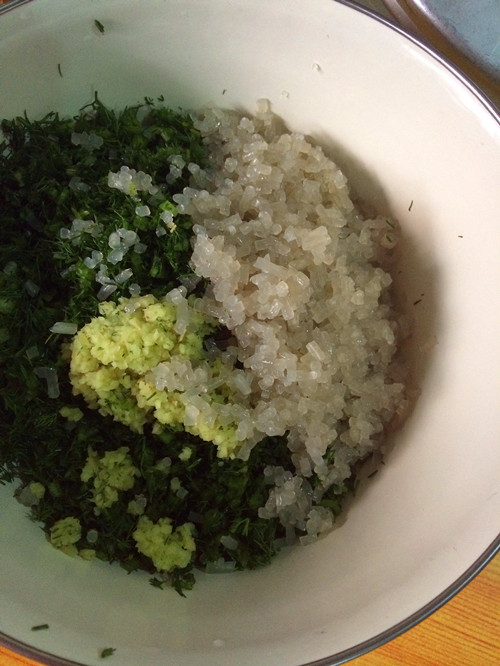 茴香素水饺步骤7