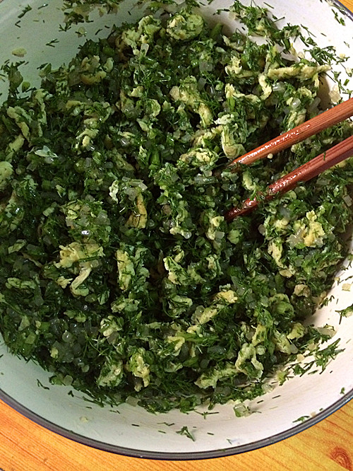 茴香素水饺步骤9