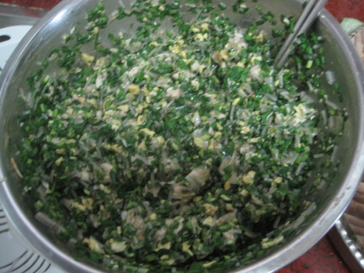 韭菜鲜蚝馅饺子步骤8