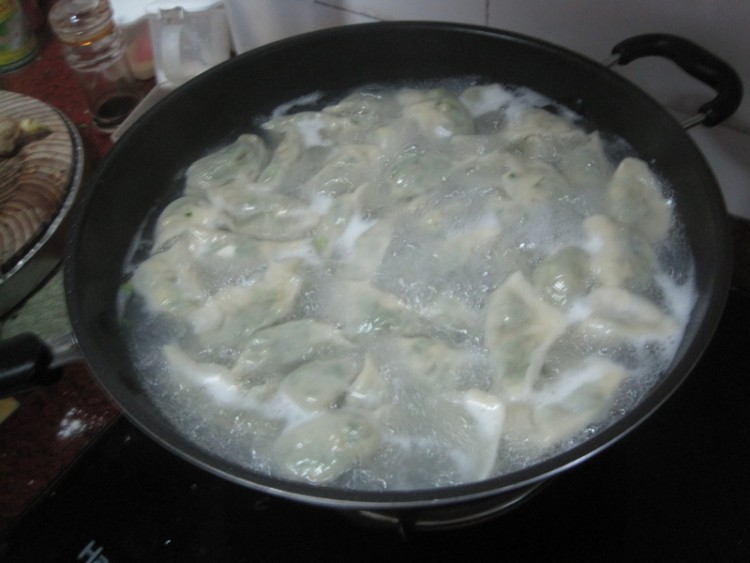韭菜鲜蚝馅饺子步骤12