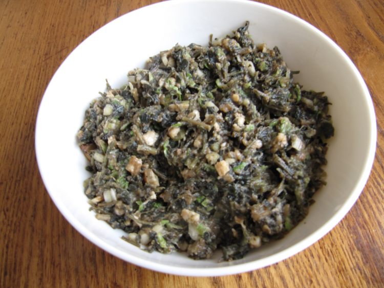 马齿苋野菜猪肉饺子步骤1