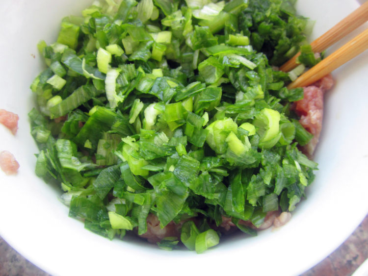 紫薯精肉水饺步骤2