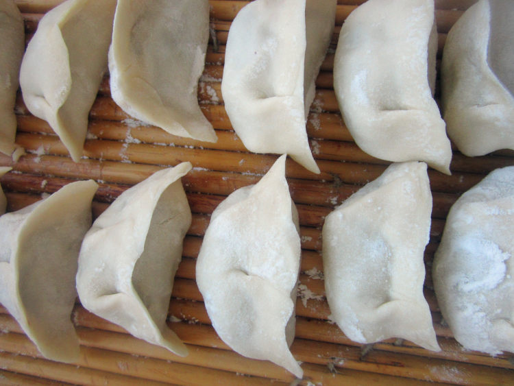 尖椒肉馅水饺步骤10