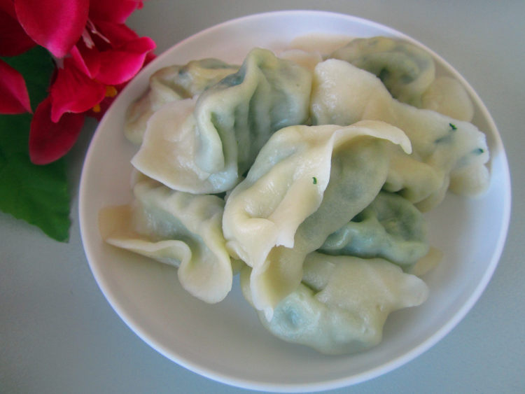 鸡蛋菠菜饺子步骤12