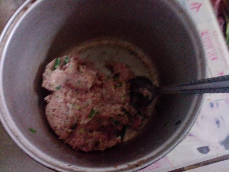 四季豆瘦肉蒸饺步骤5