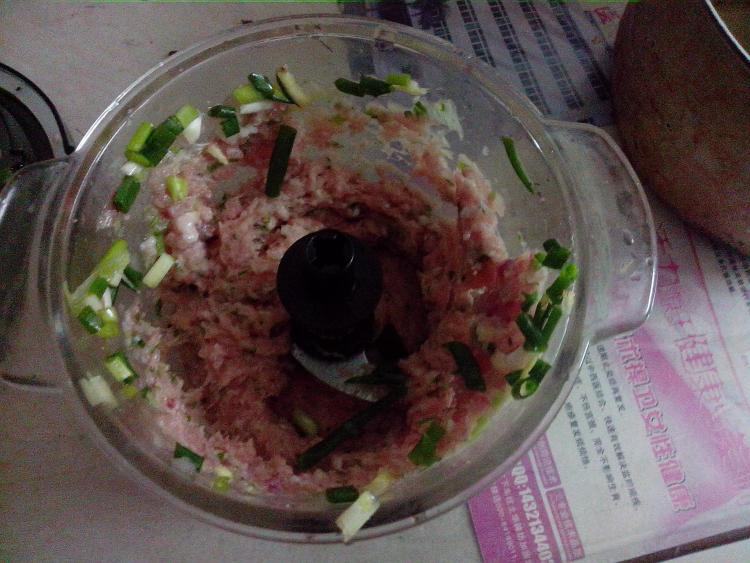 四季豆瘦肉蒸饺步骤4