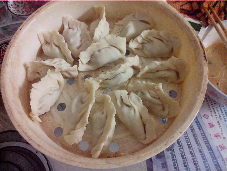 四季豆瘦肉蒸饺步骤10