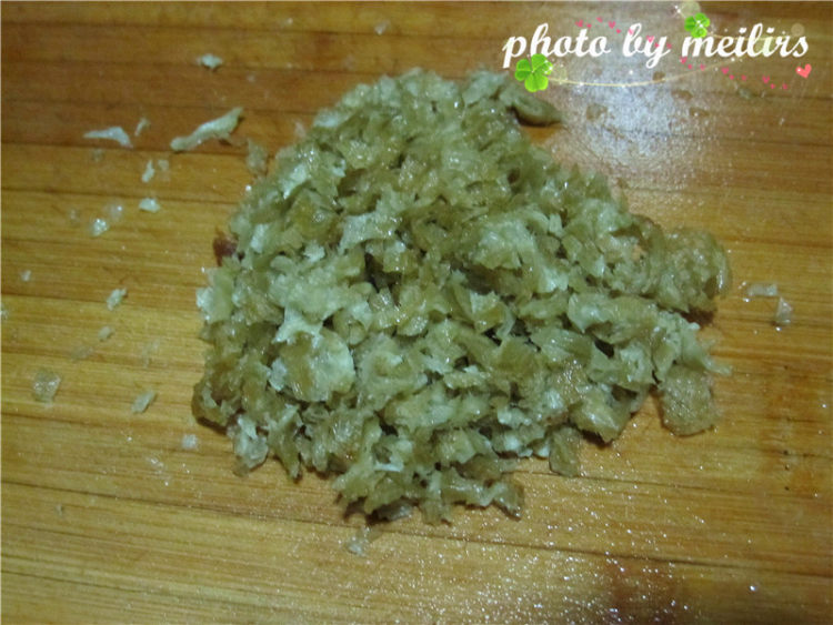 圆白菜虾皮蒸饺步骤3