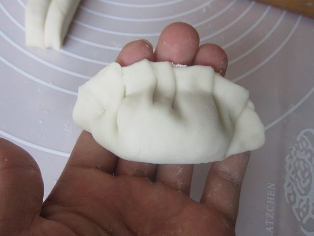拂手瓜肉馅水饺步骤7