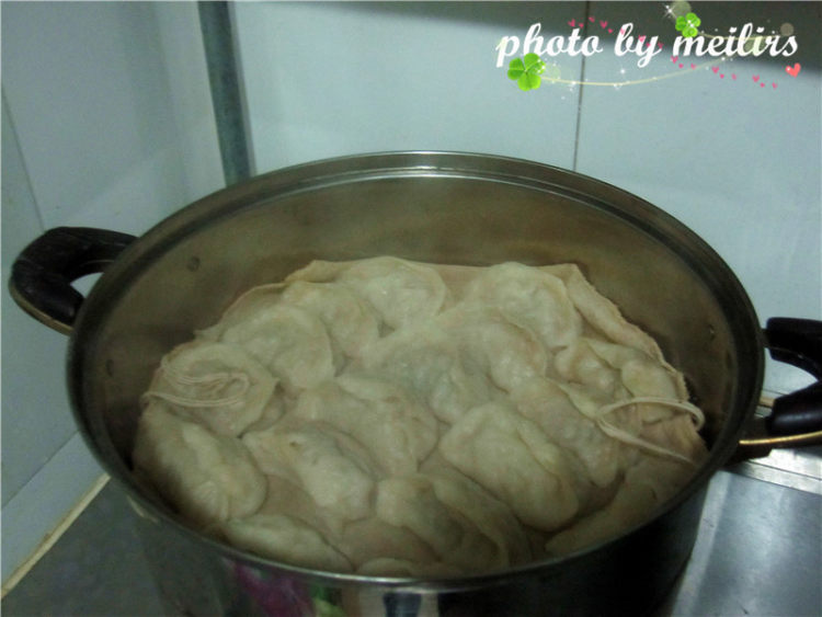 猪肉圆白菜大蒸饺步骤14
