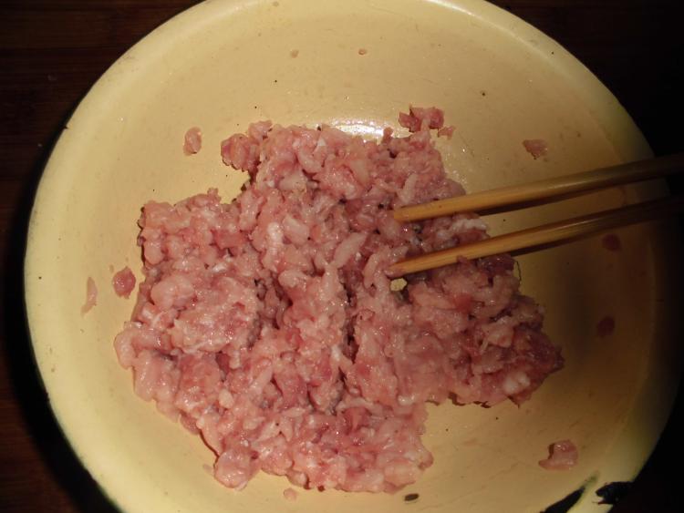 玉瓜韭菜饺子步骤3