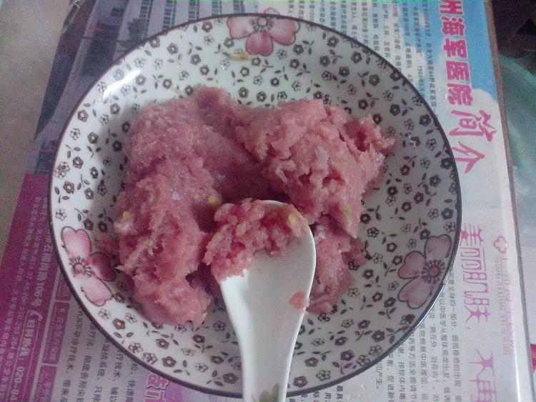 金针菇瘦肉蒸饺步骤7