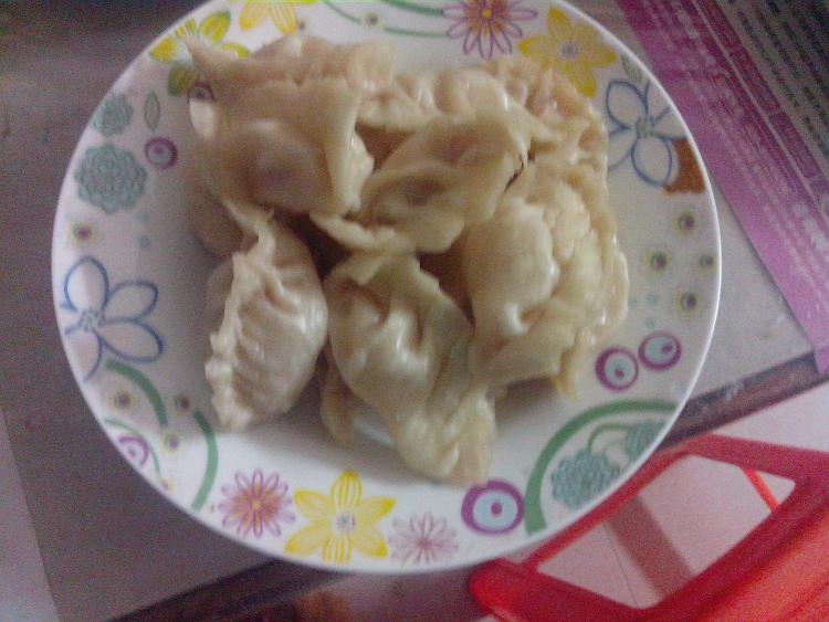 金针菇瘦肉蒸饺步骤16