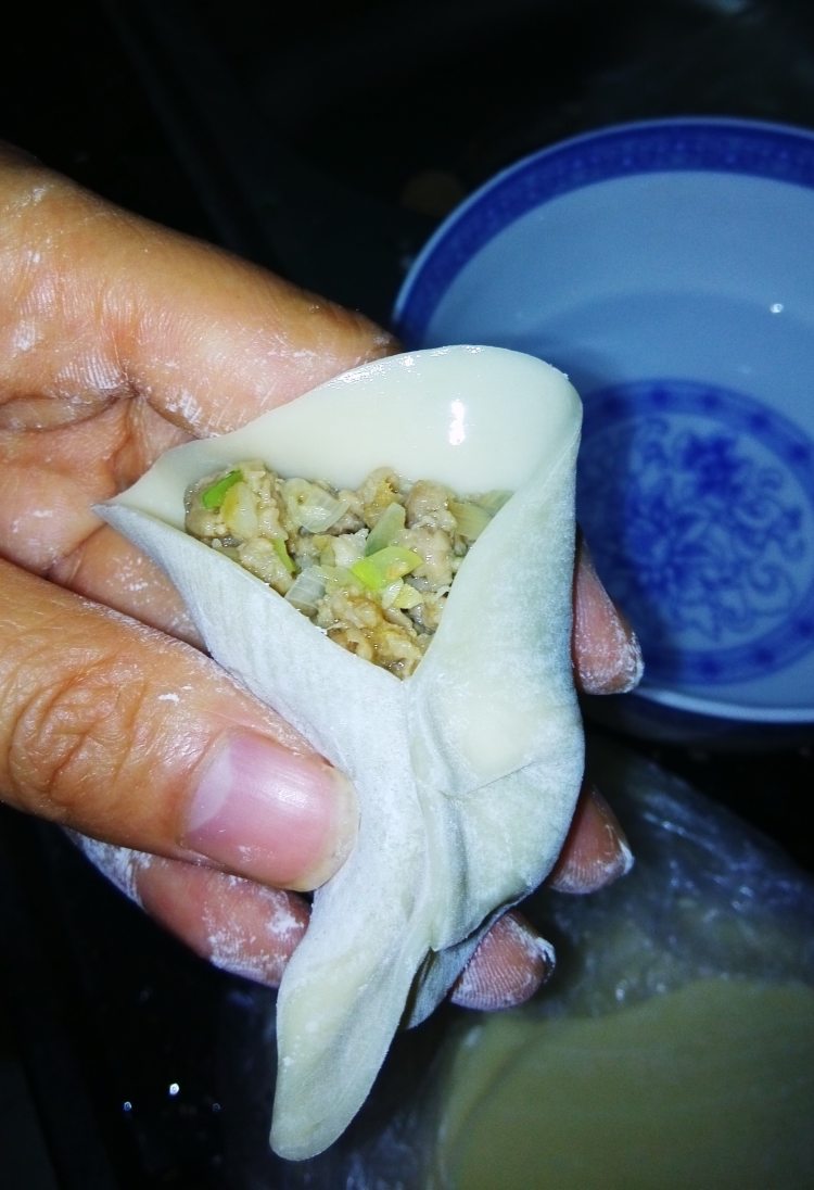 大葱猪肉饺步骤6