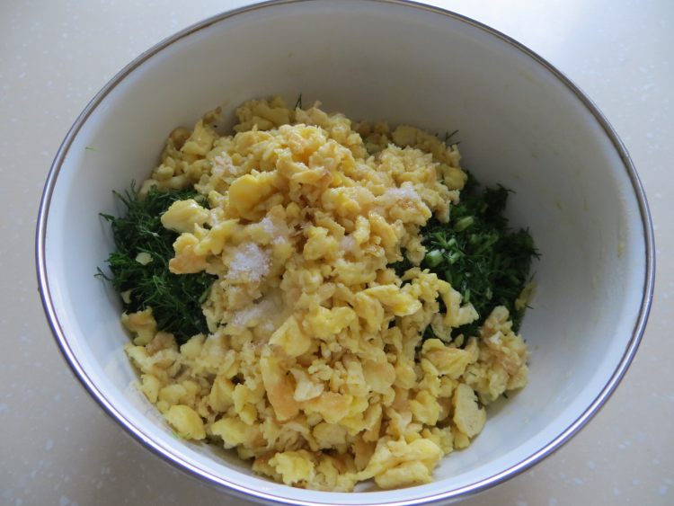 茴香鸡蛋水饺步骤4