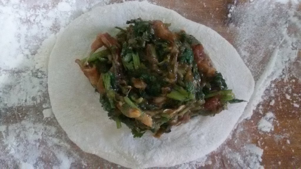 香菜羊肉饺子步骤7