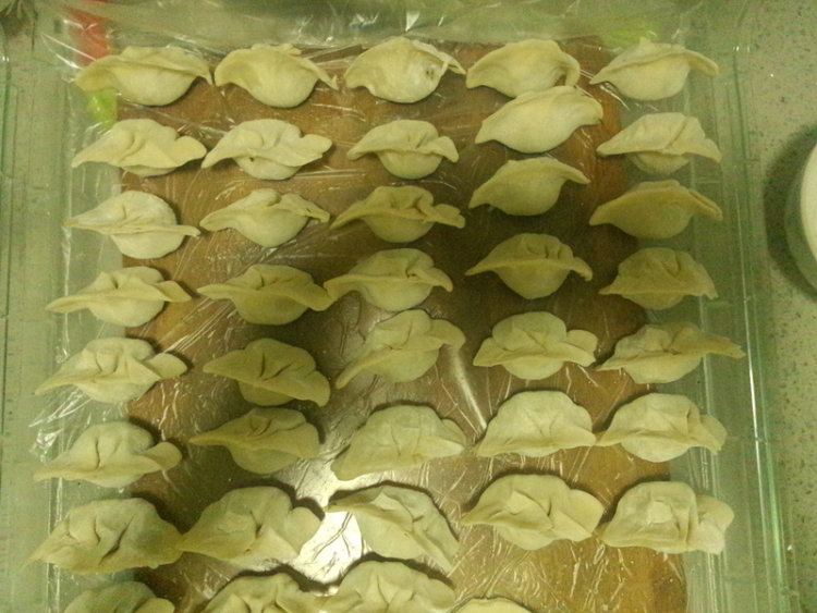 香菜羊肉饺子步骤8