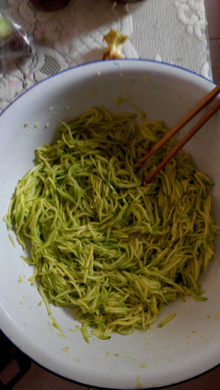 方瓜蒸饺步骤5