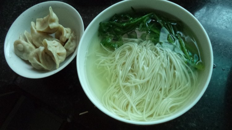 青菜饺子面步骤6