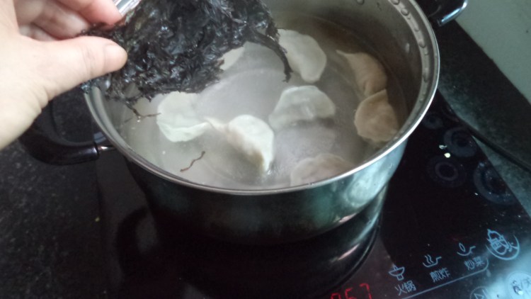 紫菜汤饺步骤5