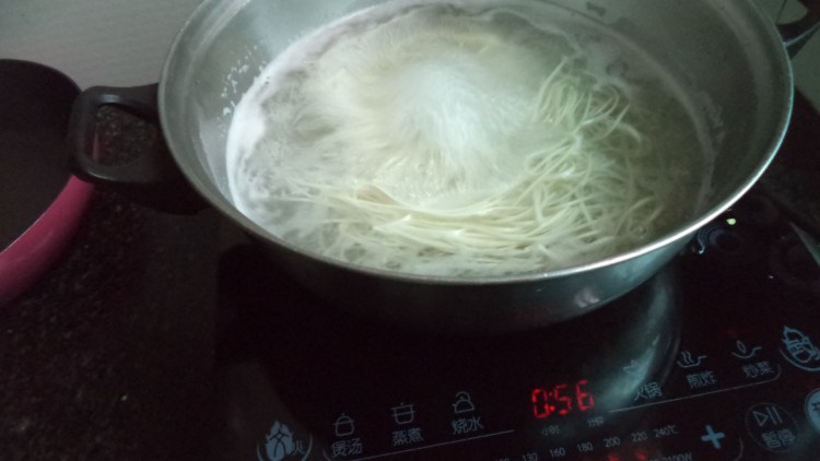 豆豉饺子面步骤3