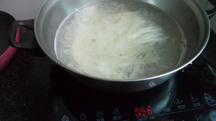 豆豉饺子面步骤2