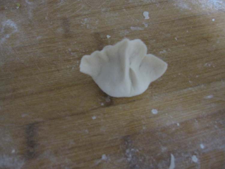 白菜胡萝卜肉饺子步骤7