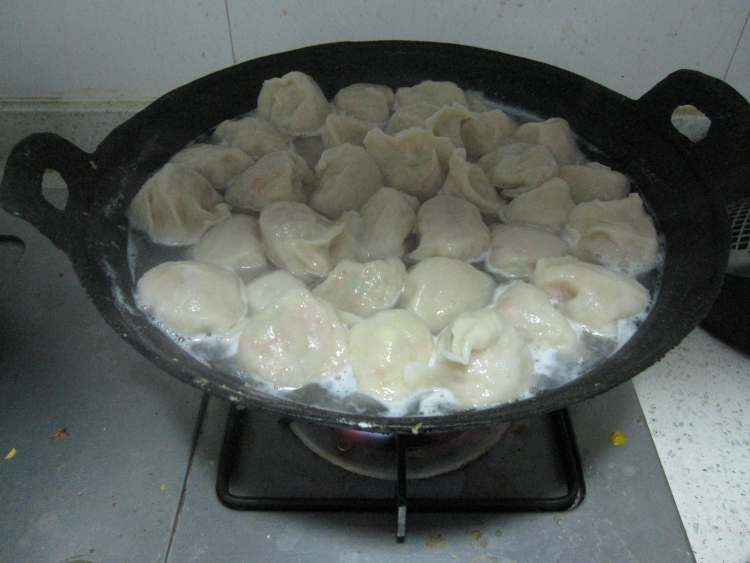 白菜胡萝卜肉饺子步骤8